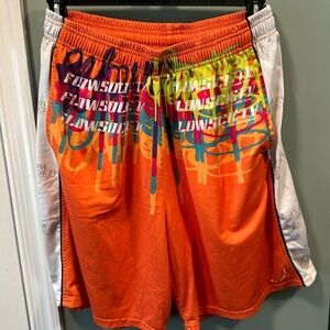 Men’s lacrosse “Crazy Shorts” excellent condition Size Large